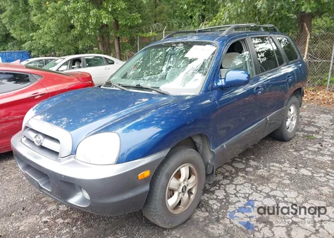 2006 Hyundai Santa Fe Gls z USA, uszkodzony, nr VIN KM8SC13D76U089941